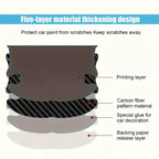 8PCS door handle sticker, scratch-proof car door protective sticker, door bowl protective film