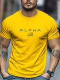 Outdoor Fitness Sports Men's T Shirt Casual O-neck Loose Short Sleeve Tops Fashion Gym T-shirt Man Summer Quick Dry Running Tees