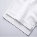 2026 New Style Men's Short-Sleeved Casual Printed T-Shirt with Black Texture Pattern and Loose Fit Clothing T-Shirtsual Cloth