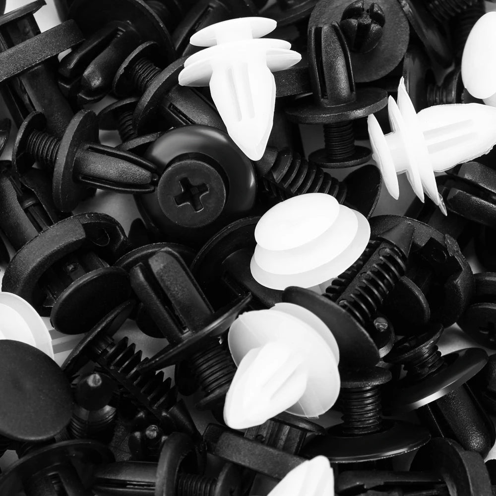 6 Size 60pcs Auto Fastener Clip Mixed for Mitsubishi motors asx lancer 10 9 x outlander xl pajero sport 4 l200 carisma