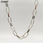 WT-BC178 Personality big chain Yellow brass with gold for men and women to make bracelets necklaces and jewelry accessories
