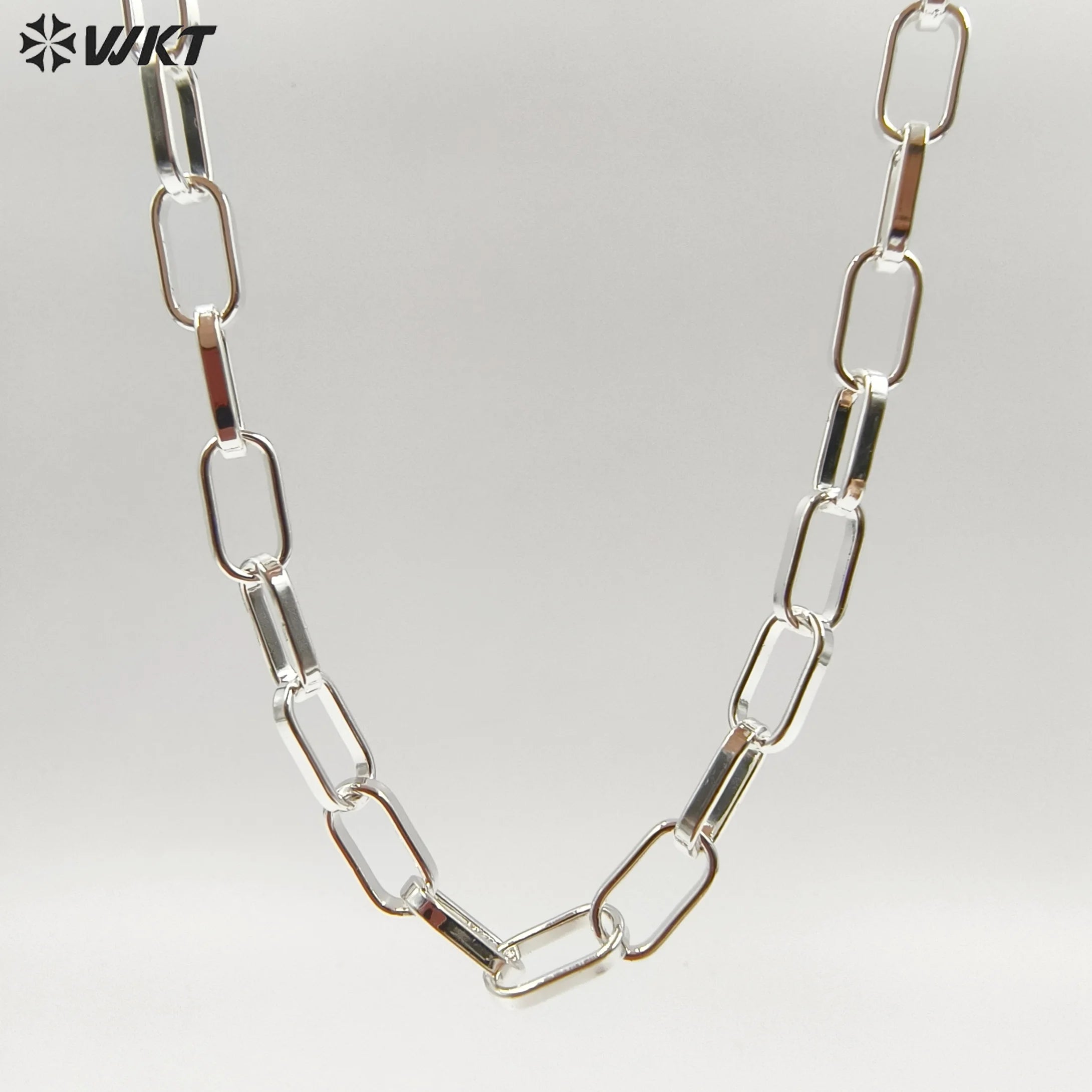 WT-BC178 Personality big chain Yellow brass with gold for men and women to make bracelets necklaces and jewelry accessories