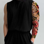 1Pcs Gorgeous Full Arm Temporary Tattoo Stickers, Long-lasting and Waterproof, Realistic Fake Tattoos for Man and Women.