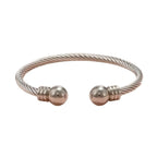 1 fashion bracelet with round balls at both ends, delicate women's bracelet, couple accessory