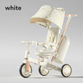 Lightweight three-wheeled baby stroller Two-way seat Multifunctional children's pedal tricycle Lightweight children's bicycle