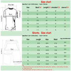 2026 Men's running Sets Short Sleeve T-shirt+Shorts 2-piece Sets Slim Fit Mesh Breathable Jogging Gym Sportswear Clothing summer