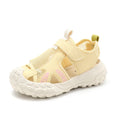 Children's sports sandals 2025new style summer girls' single mesh casual shoes anti-slip boys' closed-toe soft-soled beach shoes