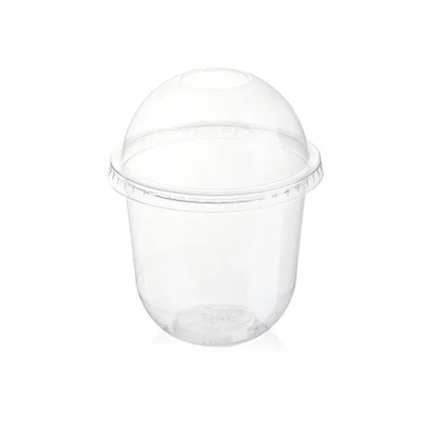 50pcs Pudding Cups Wiht Lids Plastic Boxes Ice-Cream Mousse Dessert Picnic Party Packing Dessert Cups with Lid