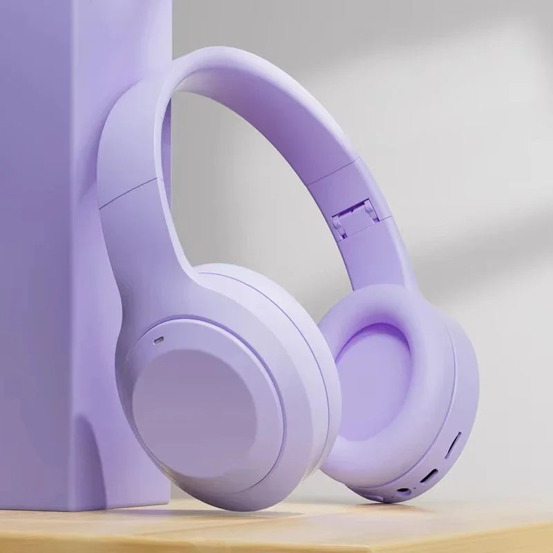 M5 Wireless Bluetooth 5.3 HiFi Stereo Headphones Noise Cancelling Gaming Foldable with Microphone