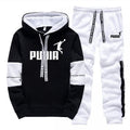 Hot Sales Mens Tracksuit Trend Printed Single Piece Sweatshirts Sweatpants Casual Hoodie Pants Office Home Quality Mens Clothing