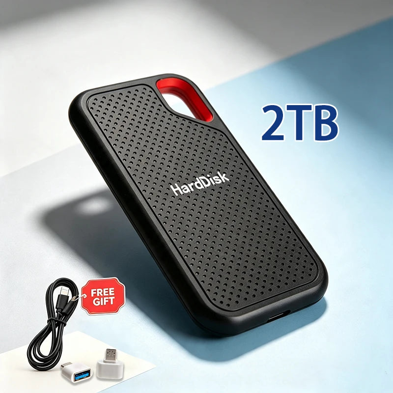 16TB External Solid State Drive High Speed USB3.1 Type-C Portable External Drive Lightweight Compact Plug & Play for Laptop PC M