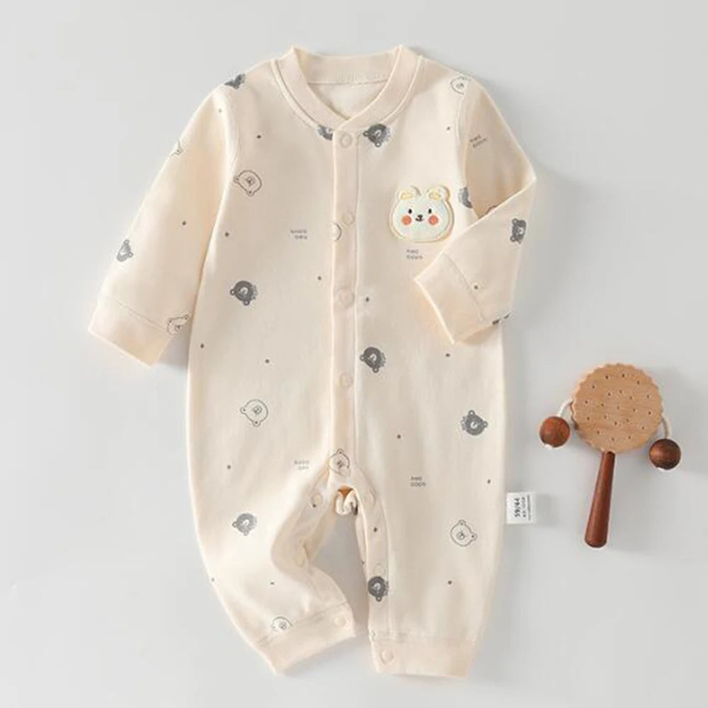 Unisex Baby Clothes Newborn Baby Girl Romper Long Sleeve 100% Cotton Spring Autumn Baby Jumpsuit For Boy