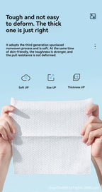 Thickened Disposable Facial Towels - Gentle and Absorbent Cotton Makeup Remover Wipes