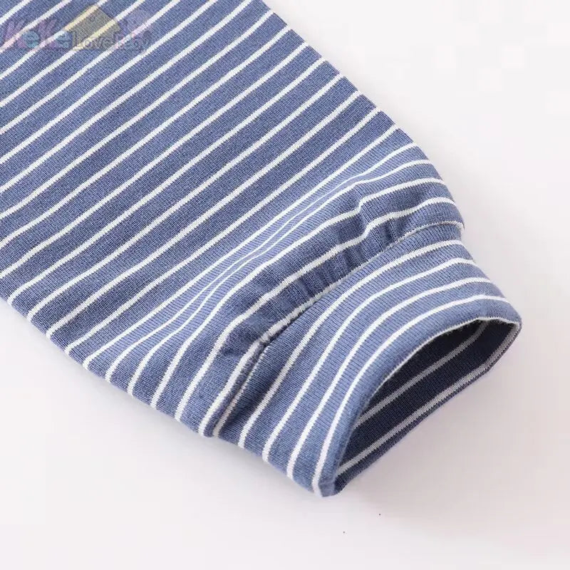 Newborn Baby Boy Romper Long sleeve Girl Infant Cotton Clothes Knitted Stripe Solid Jumpsuit For Toddler Outfits 0-24M