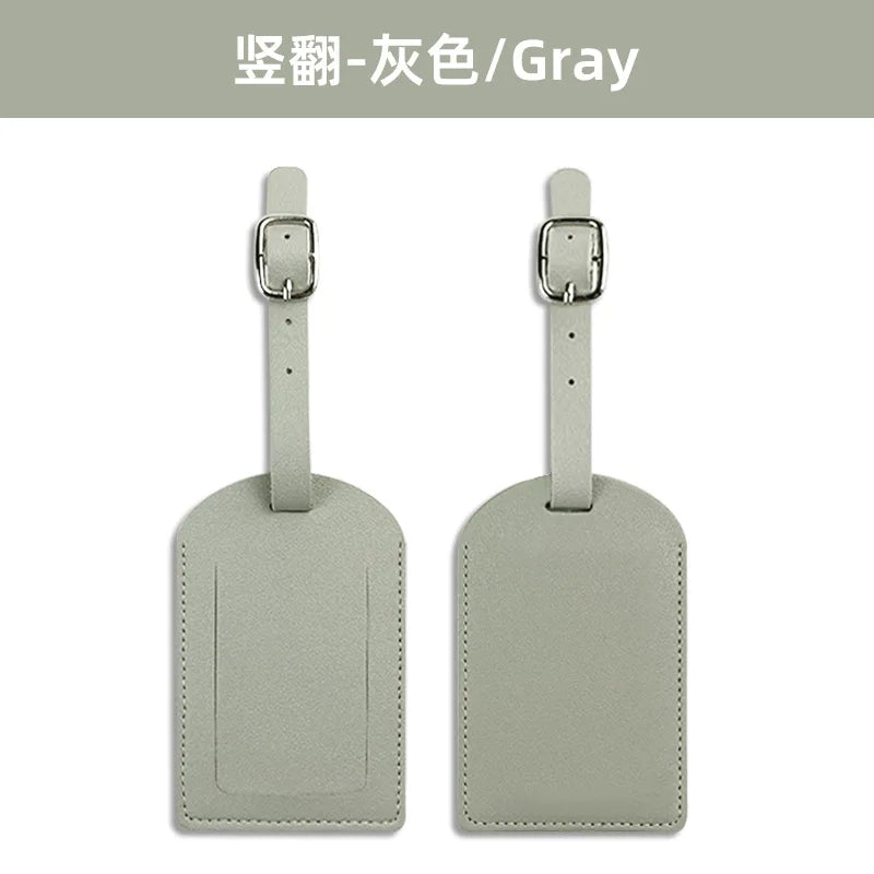 Travel Engrave Initials Luxury Luggage Tag Holiday Business Trip Suitcase Label Handbag Charm Custom Name Wholesale Wedding Gift