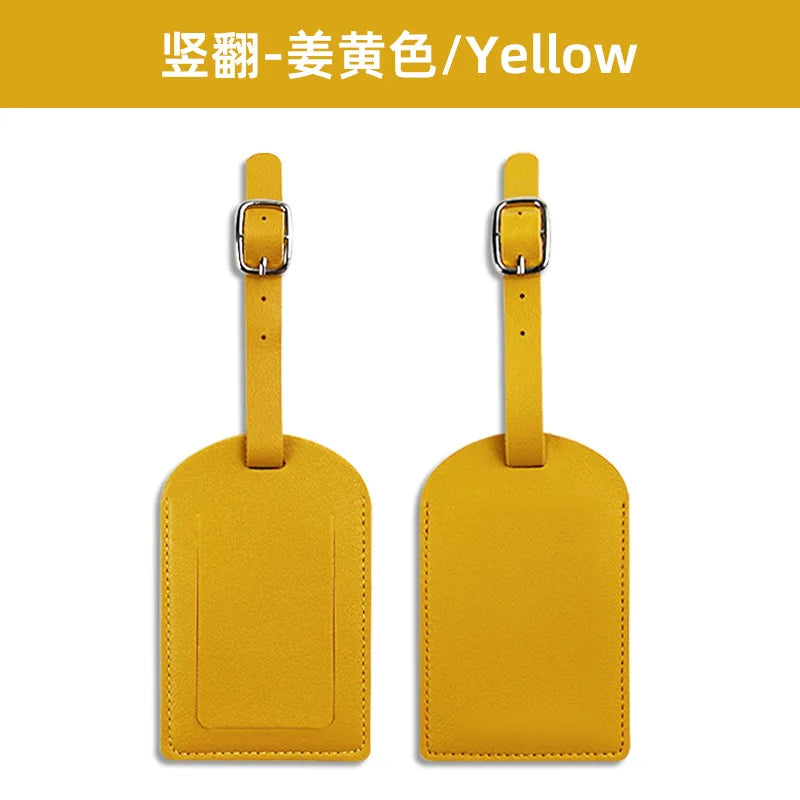 Travel Engrave Initials Luxury Luggage Tag Holiday Business Trip Suitcase Label Handbag Charm Custom Name Wholesale Wedding Gift