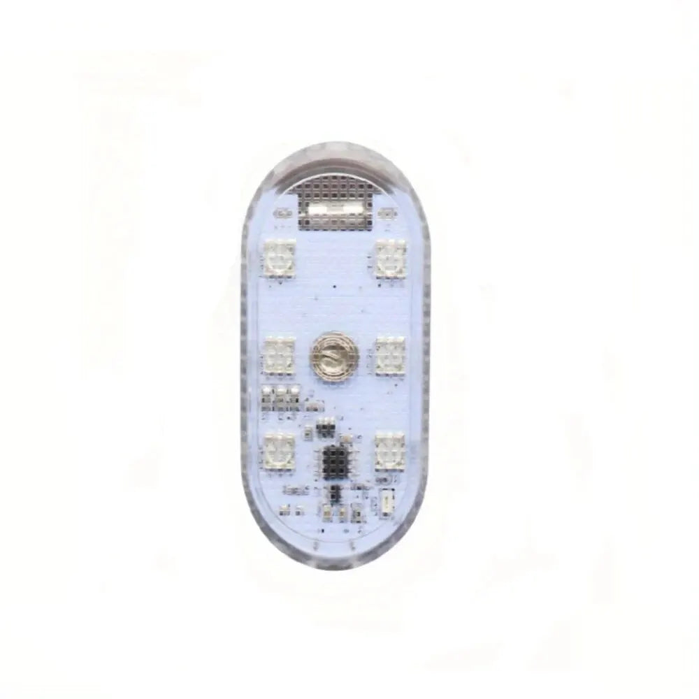 Wireless LED Car Interior Lights - USB Chargeable Ceiling Lamp, Hand Reading Light & Door Light for Night Time Illumination
