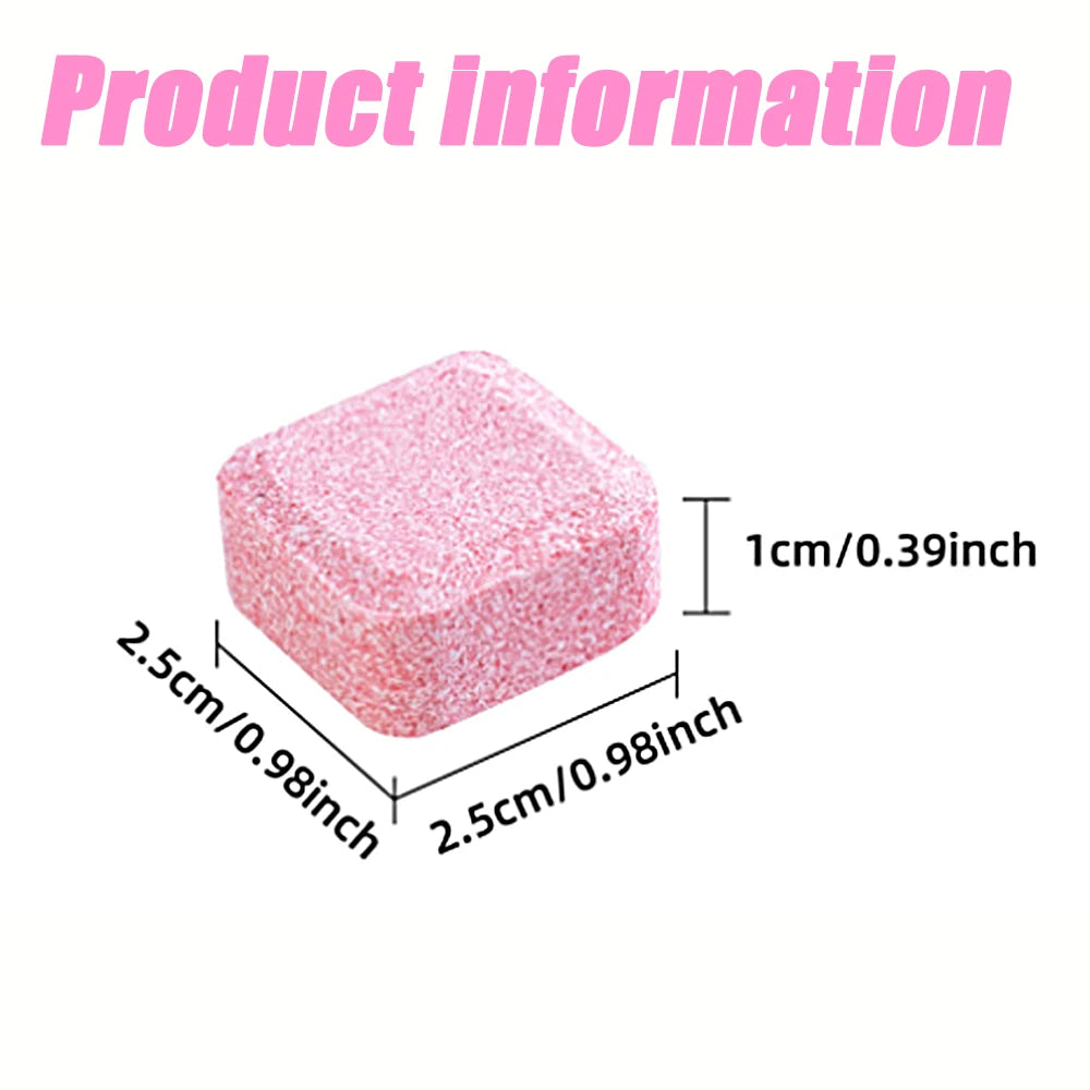 3-20Pcs Toilets Cleaning Effervescent Tablet Toilet Cleaner Deodorant Remover Urine Stain Yellow Dirt Home Batnroom Cleaning