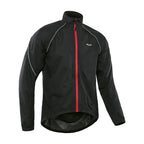 ARSUXEO Mens Cycling Windbreaker Jackets Bicycle Raincoat Waterproof Motorcycle Clothing Outerwear Bike Jersey Lightweight