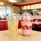 50PCS Disposable U-shaped Cup Party Gathering Birthday Meeting Disposable U-shaped Plastic Cups Meeting Weddings  Party