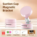 360° Rotation Vacuum Suction Cup Phone Holder Magnetic Lazy Multi-functional Phone Stand Foldable Holder For Selfies and Videos