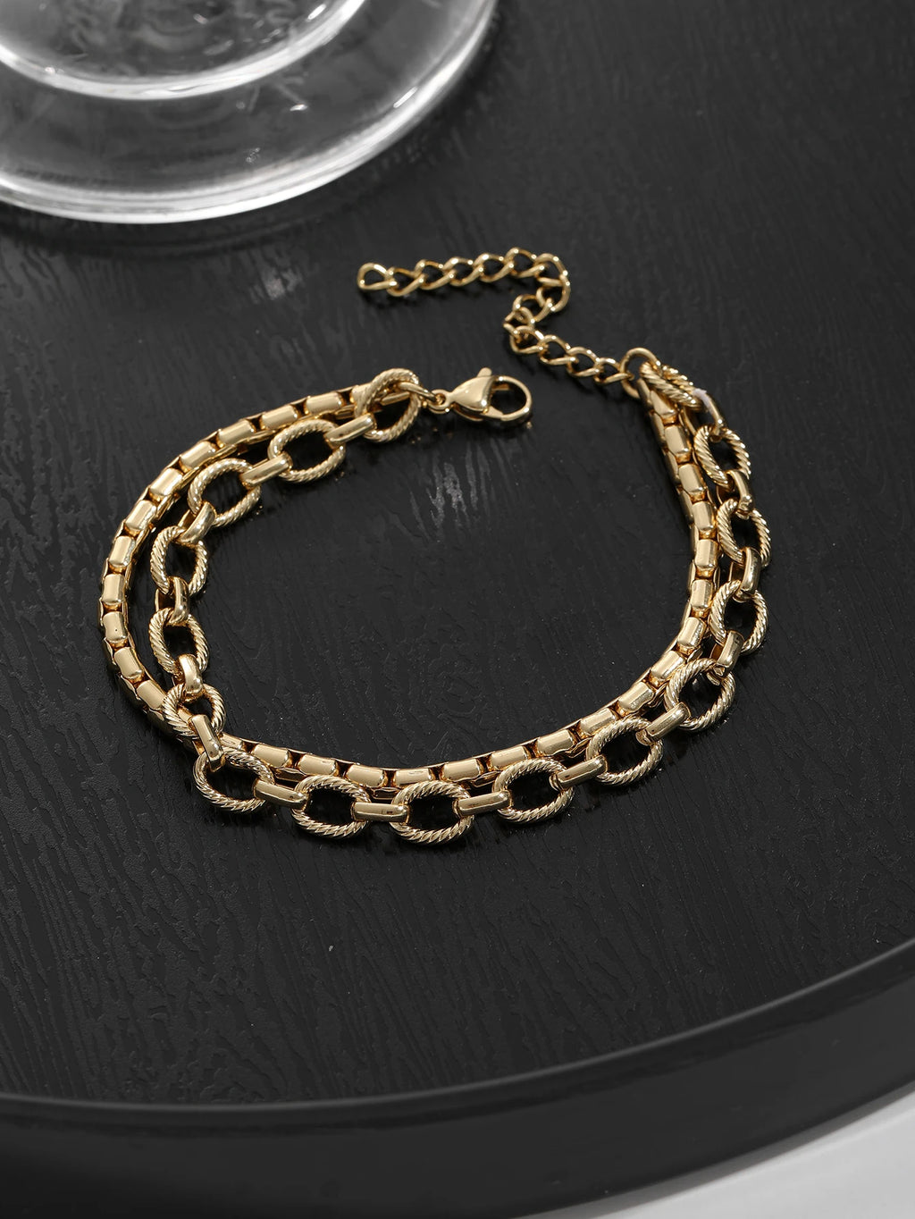 Classic Trendy Stainless Steel Bracelets Set for Women Fashion Jewelry for Party Recommended Gift for Women