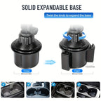 Car Cup Phone Holder Magnetic Phone Mount Super Strong Suction for Stable 360° Rotatable Mobile Support For Car