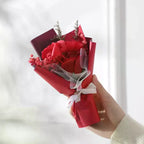 Valentine's Day Gift Decoration Rose Artificial Flowers Bouquet Fake Flower For Girlfriend Gift Mother's Day Decor Flower