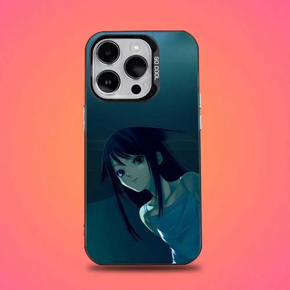 S-Saya no Uta Song Saya For iPhone 11,12,13,14,15,16,17,Pro,Max,Plus,E,Air,Mini Phone Case IMD Matte Black