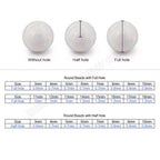 20pcs 50pcs Light Pink Opal Beads for Bracelets Necklaces Nebula Opal OLP377-390 Full/half/no Hole Beads