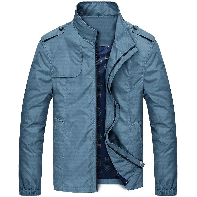 Customizable Spring Autumn Casual Solid Fashion Slim Jacket Mid-Season Jacket Suit Jackets MWT0419