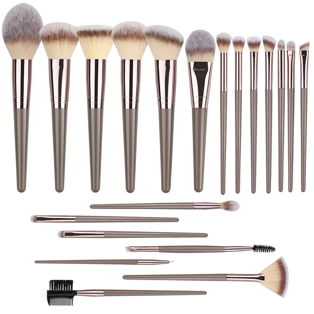 Professional Makeup Brush Set Soft Beauty Brushes Kit Foundation Powder Concealer Blush Eyeshadow Blending Makeup Cosmetic Tools