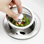 Stainless Steel Kitchen Sink Filter Mesh Sink Sewer Strainers Bathroom Floor Drains Catcher Waste Drain Hole Filter Trap Screen