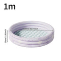 1PC Inflatable Water Pool, Foldable Thick Bubble Bottom PVC Swimming Pool, Portable Indoor Outdoor Bathtub Pet Cooling Water Tub