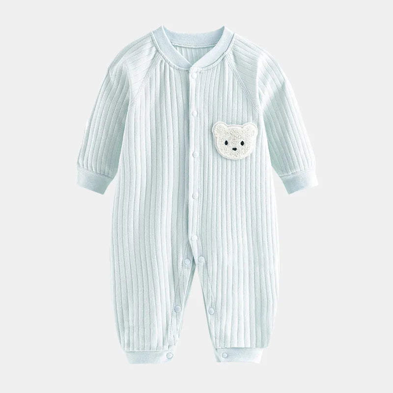 Infant Baby Kids Clothes Boy Long-sleeve Jumpsuit  Girls Clothing Newborn Unisex Cotton Rompers