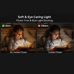 LED Neck Reading Lights Rechargeable Neck Light for Reading Lamp 4 Colors 20 Brightness Flexible Arm Neck Light Read Book Lamps