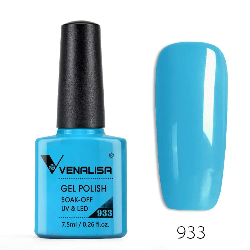 Venalisa Neon Gel Polish Varnishes Hybrid Nails For Manicure 7.5ml Semi Permanent Soak off Enamel Gel Polish UV Nail Gel Polish