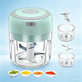 250ml Mini Electric Garlic Chopper Cordless Food Processor Meat Grinder Onion Veggie Dicer Baby Food Maker Kitchen Gadget Christmas Mom Gift