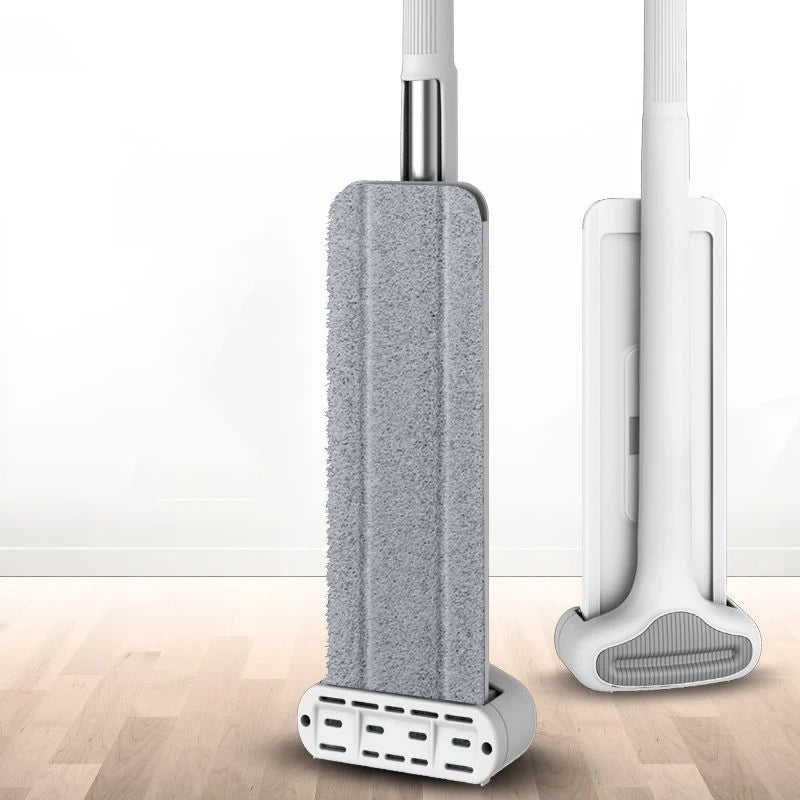 Mmagic Mop for Wash Floor Mop Cleaner Cleaning Flat Spin Mop Bucket Floor House Cleaning Easy Home Cleaning 360° Rotation With