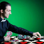 3 pcs Casino Poker Themed Party Tablecloths Poker Plastic Disposable Table Cover for Picnic Birthday 54 x 108 Inches