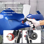 AEROPRO LVLP Spray Gun A610/R500 Home Professional Airbrush For Car Pneumatic Automotive Paint Gun Kit 1.3 1.4 1.5 1.7 2.0 2.5mm