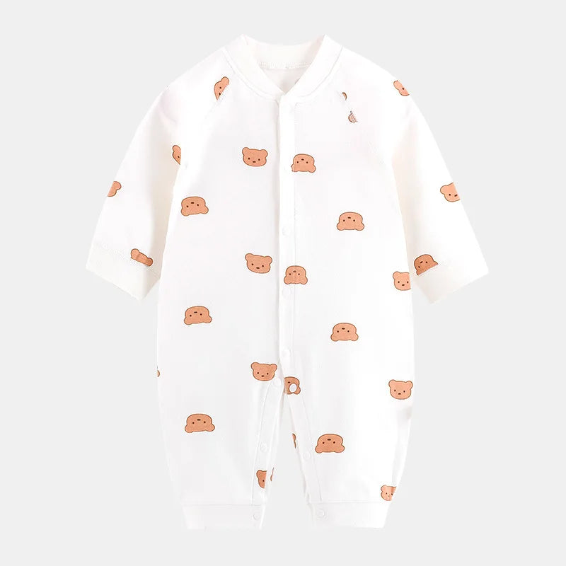 Infant Baby Kids Clothes Boy Long-sleeve Jumpsuit  Girls Clothing Newborn Unisex Cotton Rompers