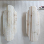 Natural Marble Wall Lamp for Villa Living Room Bedroom Bedside Corridor Stair Spanish Alabaster Decor Lighting Designer Light
