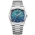 New Style Light Luxury Fashion Business Simple and Stylish Men's Watch, Hollow Design, Calendar Display, Butterfly Clasp Stainless Steel Strap, Personalized Street Style Essential for Students and Trendy Men, the First Choice