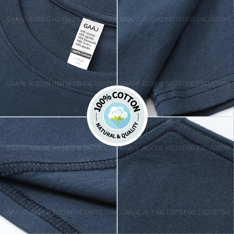 Custom T shirt Customized tshirt Personalized Tee Shirt Diy Print Your Photo Brand Logo Text Men Women 100% Cotton Premium Gift