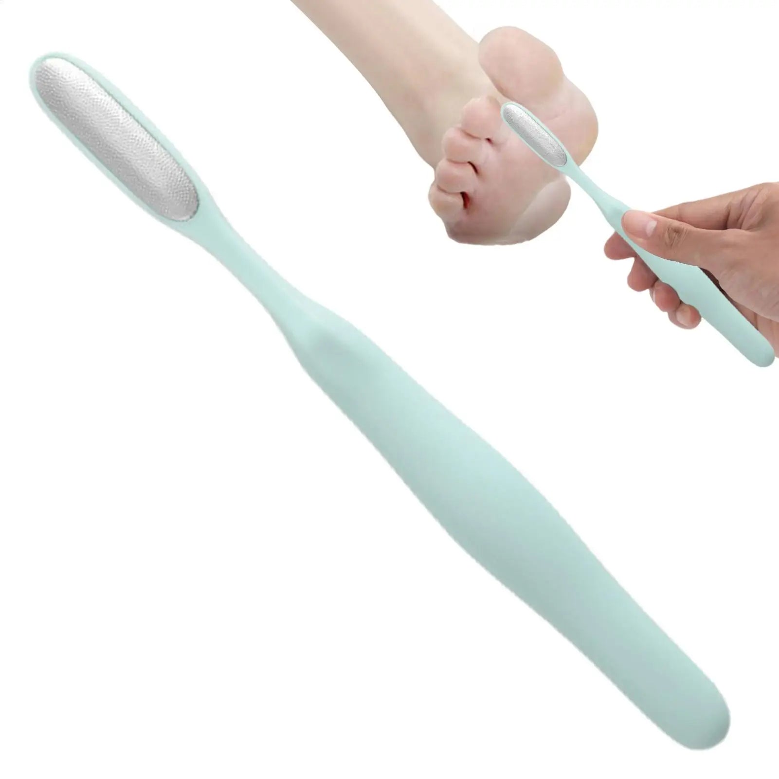 1PC Stainless Steel Foot File Scrubber Professional Rasp Heel Grater Hard Dead Skin Callus Remover Pedicure Feet Care Tools