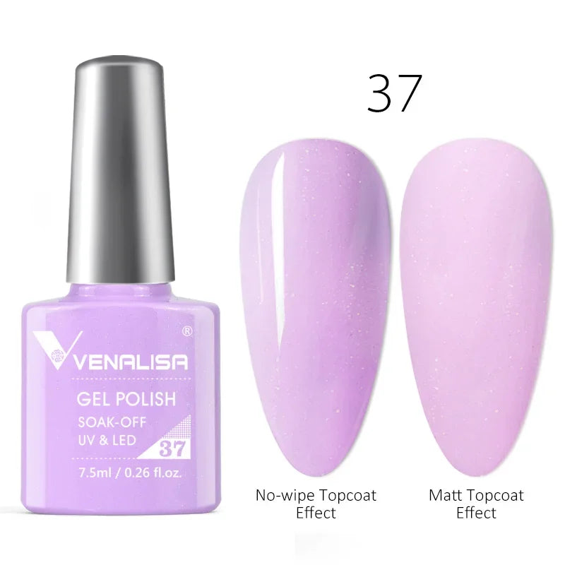 Venalisa Neon Gel Polish Varnishes Hybrid Nails For Manicure 7.5ml Semi Permanent Soak off Enamel Gel Polish UV Nail Gel Polish