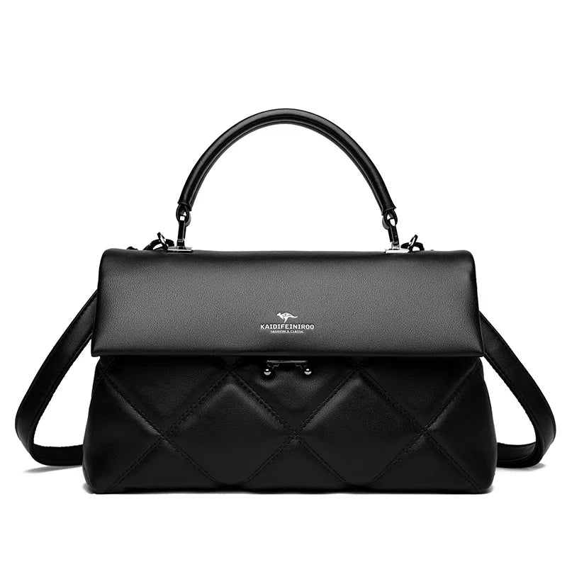 Women's Bag New Trend Korean Handbags Designer Luxury Brand Ladies Shoulder Bags Soft Leather Fashion Versatile Crossbody Bags