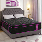 12/14in Hybrid Gel Memory Foam Mattress with Pocket Spring, Medium Firm, Motion Isolation Mattress in a Box