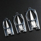 Stainless Steel Foldable Sissors Portable Student Handmade Crafts Scissors Stationery Office DIY School Supplies